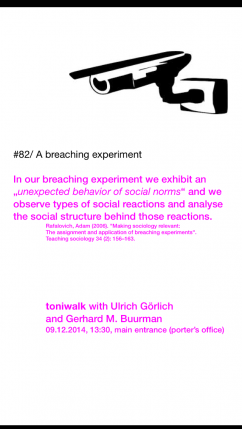 A Breaching Experiment A Breaching Experiment