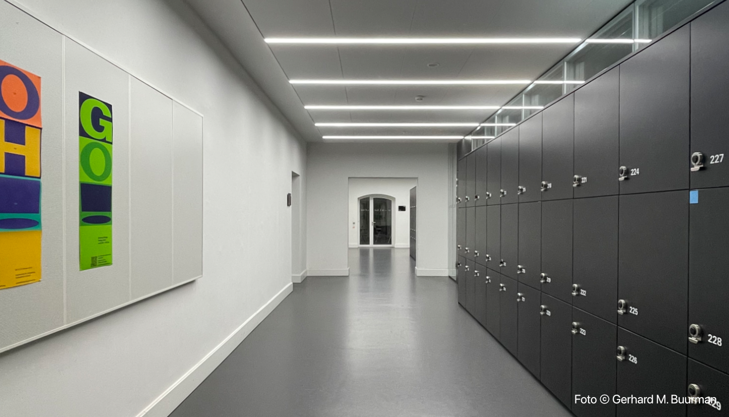 HfG Schwäbisch Gmünd, Blick in einen Ateliertrakt, Foto © Gerhard M. Buurman