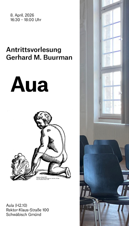 Antrittsvorlesung, HfG Schwäbisch Gmünd